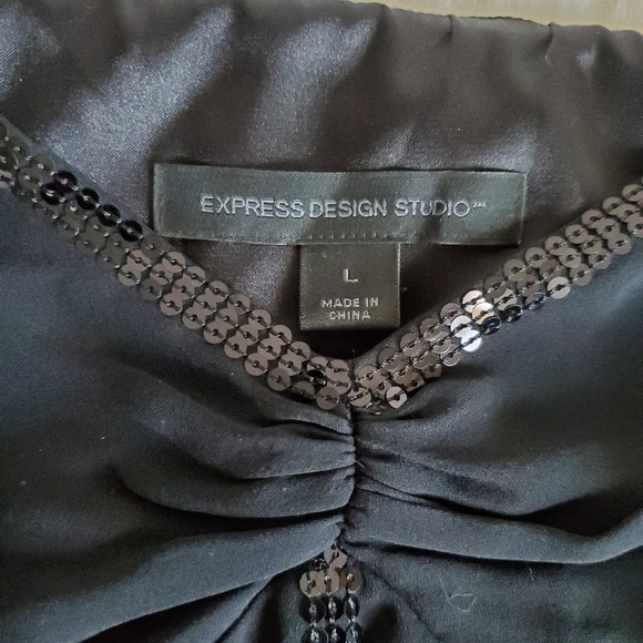 Express women's tops pre-owned size large - Picture 3 of 5